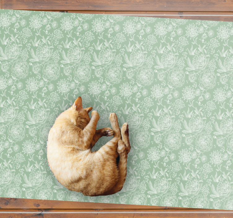 Gėlių elegancija paviršiuje - „Tenstickers“