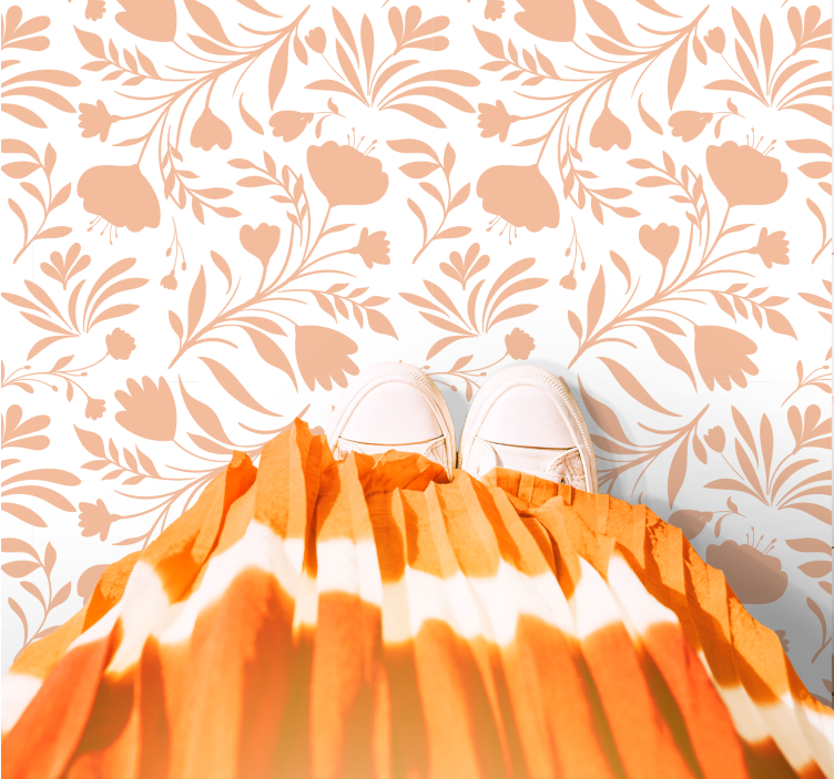 Gėlių raštais gėlių rašto kilimėlis - „Tenstickers“