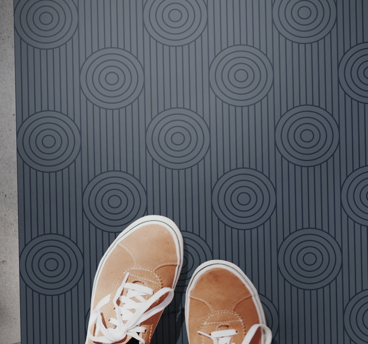 Geometriniai apskritimo motyvai geometriniai kilimas - „Tenstickers“