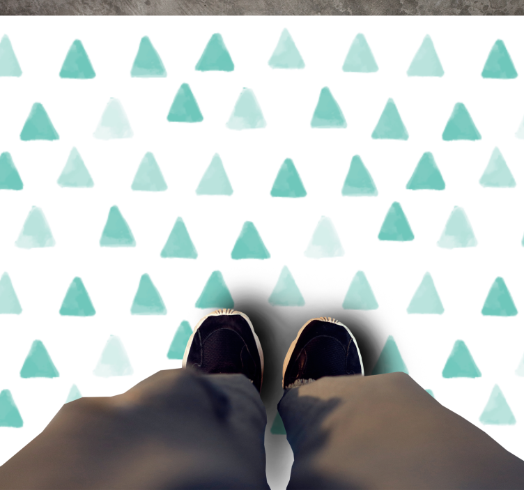 Geometriniai kilimas su trikampiais motyvais - „Tenstickers“