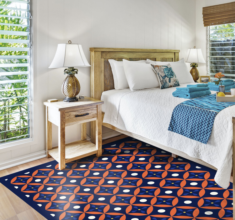 Geometrinio rašto ekranas geometriniai kilimas - „Tenstickers“