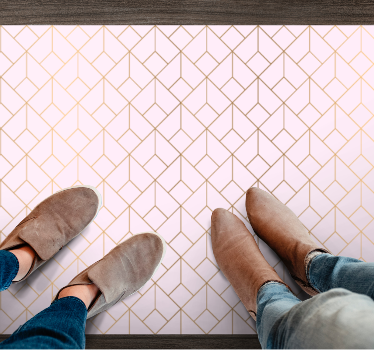 Geometrinis kubas modelis geometriniai kilimas - „Tenstickers“