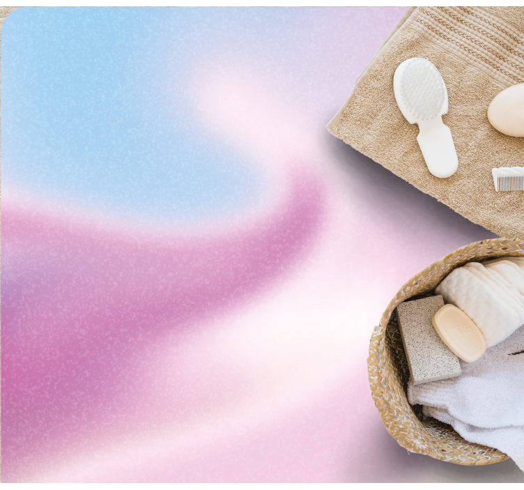 Gradientas grūdėtas vandens tekstūros biuro kilimas - „Tenstickers“