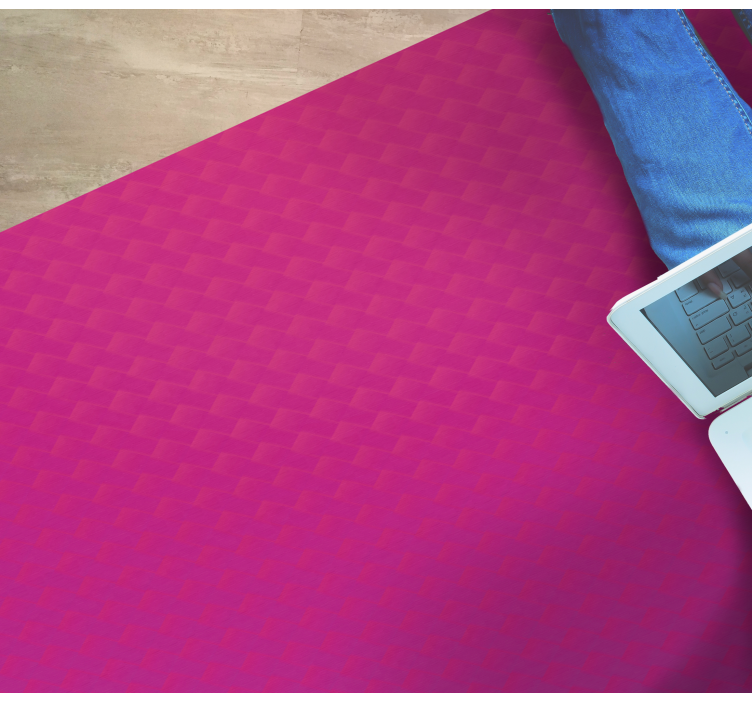 Gradientinis šešiakampis raštas vinilo kilimas - „Tenstickers“