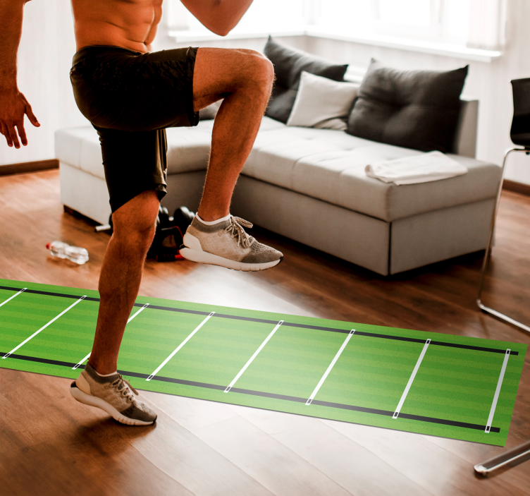 Greičio treniruočių kopėčios 5 metrai paaugliams vinilo kilimėlis - „Tenstickers“