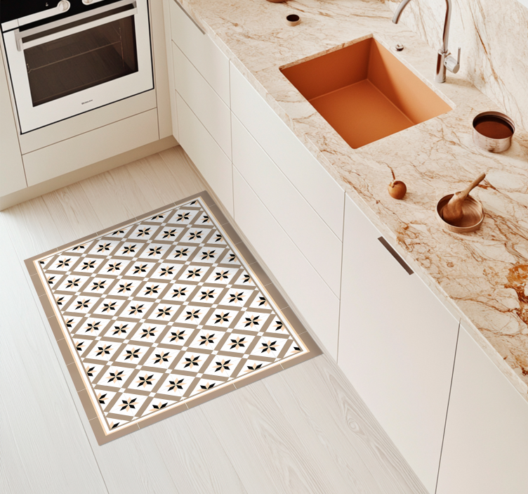 Hidraulinis rudas kilimas virtuvei - „Tenstickers“