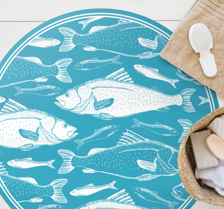 Jūros žolių rašto medinės grindys - „Tenstickers“