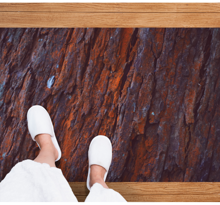 Kaimiška žievė medžio efekto kilimas - „Tenstickers“