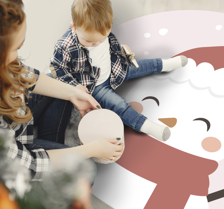 Kalėdinė kompozicija eglutės kilimėlis - „Tenstickers“