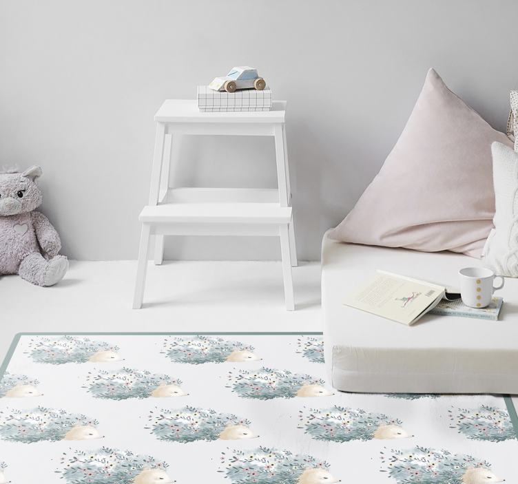 Kiaulės meno gyvūno vinilo kilimėlis - „Tenstickers“