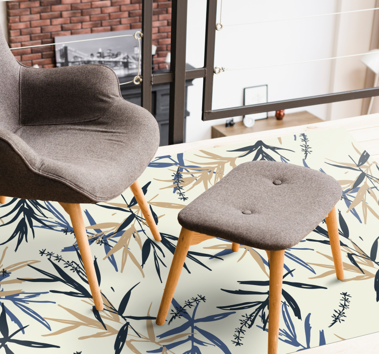 Kiniški augalai gėlių kilimas - „Tenstickers“