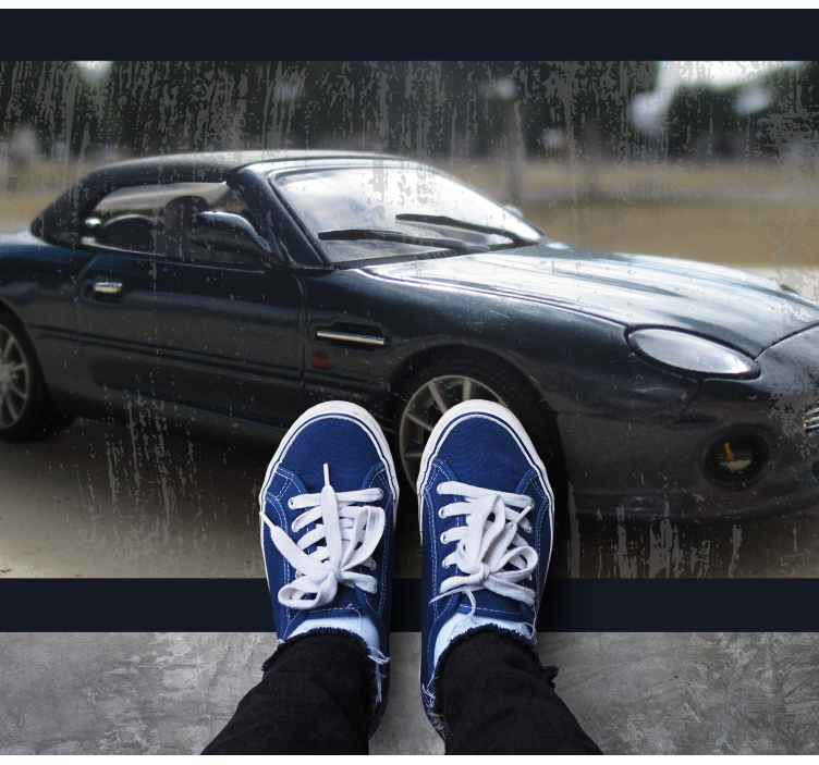 Klasikinis sportinis automobilis kelių kilimėliai - „Tenstickers“