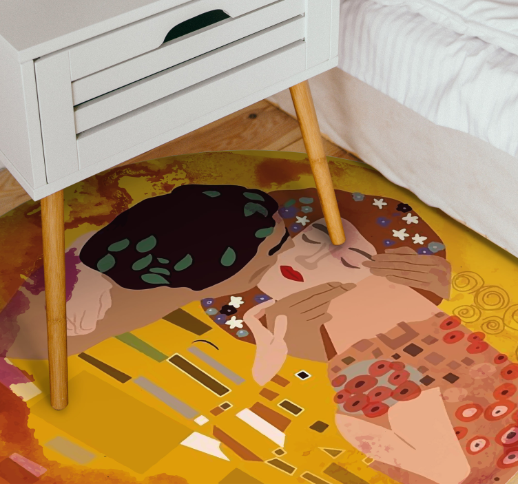 Klimto bučinys derliaus vinilo kilimas - „Tenstickers“