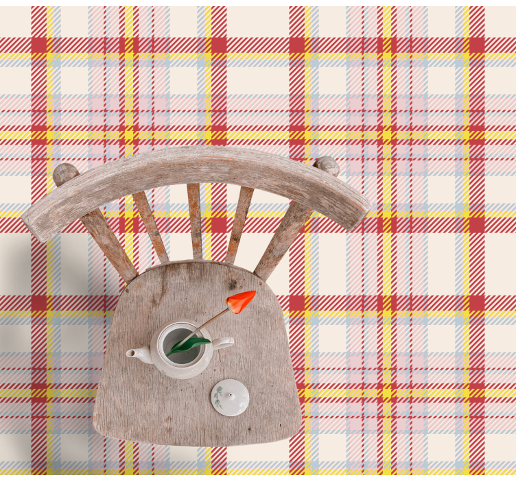 Languoto motyvo stilius dryžuotas vinilo kilimas - „Tenstickers“