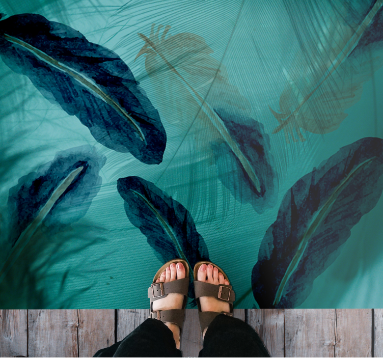 Lapinė tropinė oazė gamtos vinilinis kilimas - „Tenstickers“