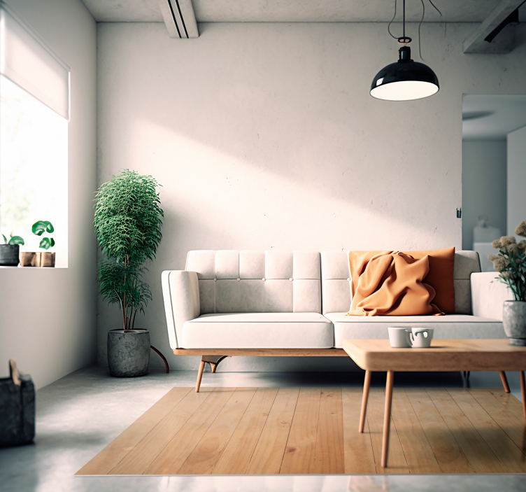 Lenta šviesus paviršius medžio efekto kilimas - „Tenstickers“