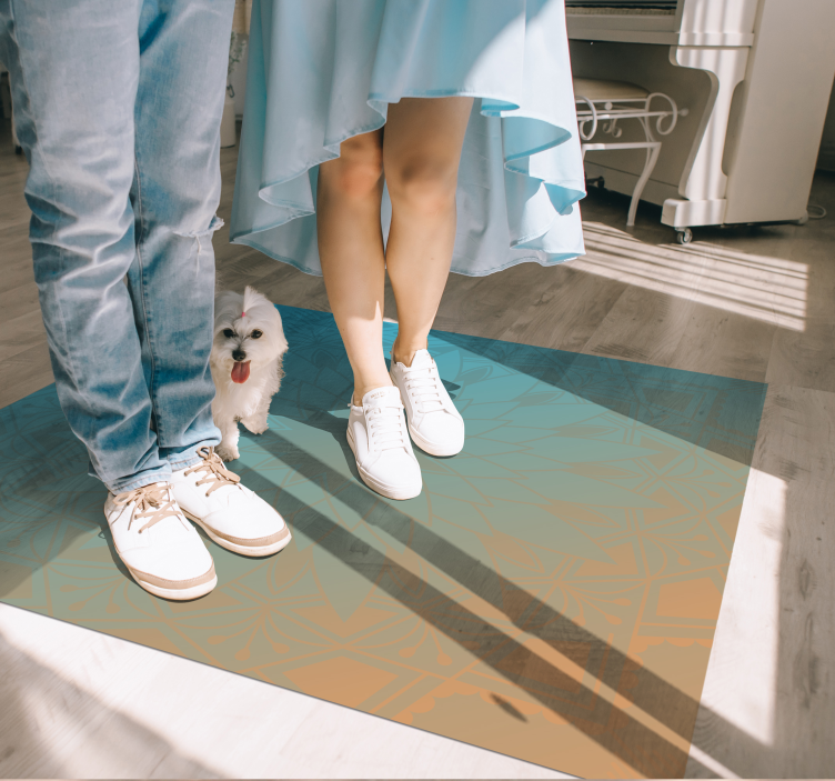 Mandalos gradientas mandala kilimėlis - „Tenstickers“