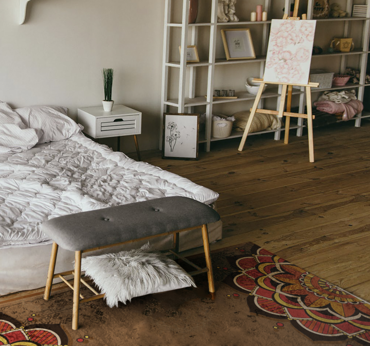 Mandalos ornamentika mandala kilimėlis - „Tenstickers“