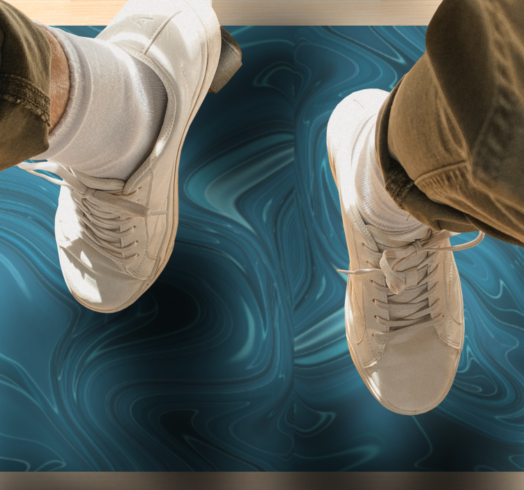 Marmurinis vinilo kilimas vandenyno sūkuriai - „Tenstickers“