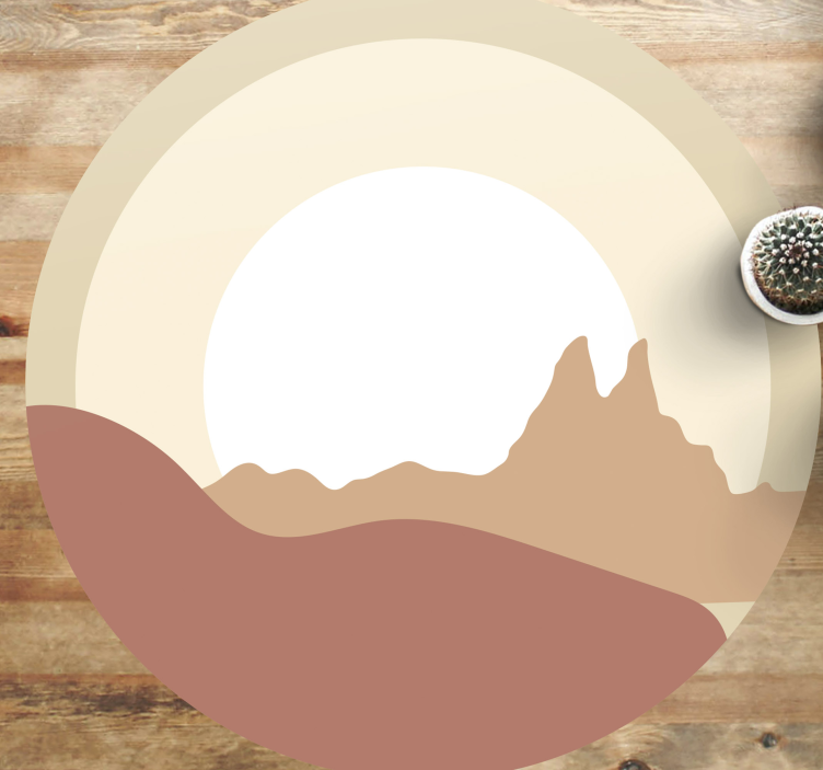 Minimalistinis kraštovaizdis gamtos vinilinis kilimas - „Tenstickers“