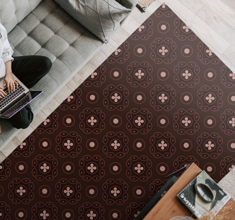 Mozaikiniai apskriti raštai mozaikinė vinilo kilimėlė - „Tenstickers“