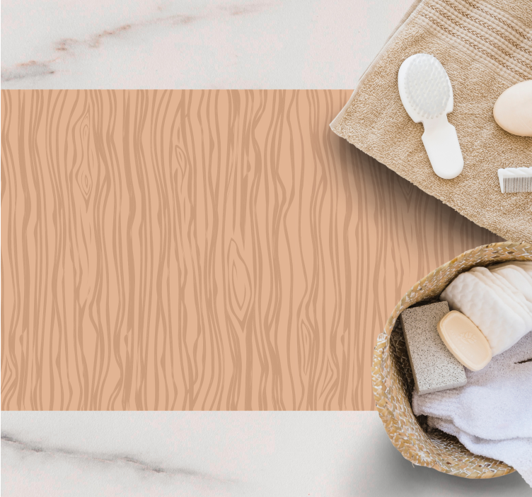 Natūrali tekstūra medžio efekto kilimas - „Tenstickers“