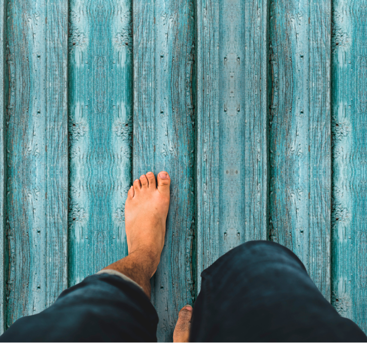 Sudirgusio mėlyno motyvo medžio efekto kilimas - „Tenstickers“