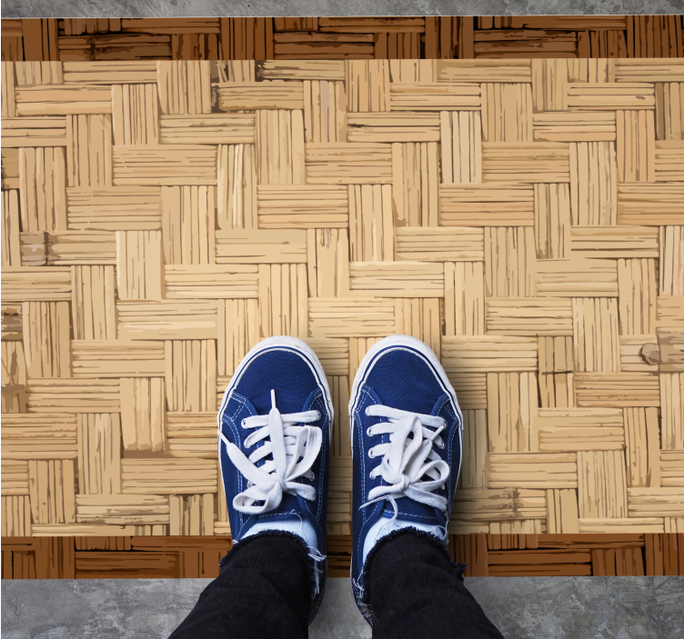 Organinis austas paviršius koridoriaus vinilinė kilimėlė - „Tenstickers“