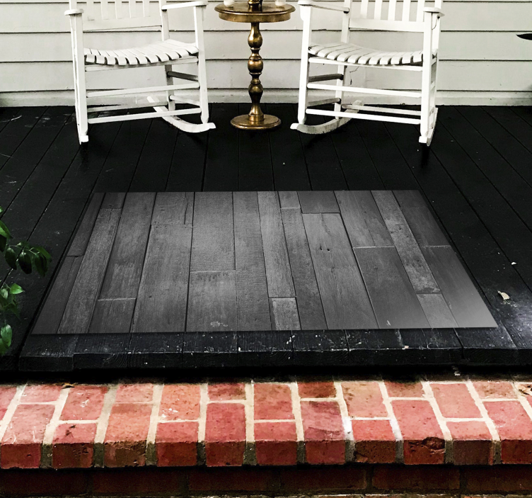 Originalus medinis lentų 3d efekto medinis vinilo kilimas - „Tenstickers“