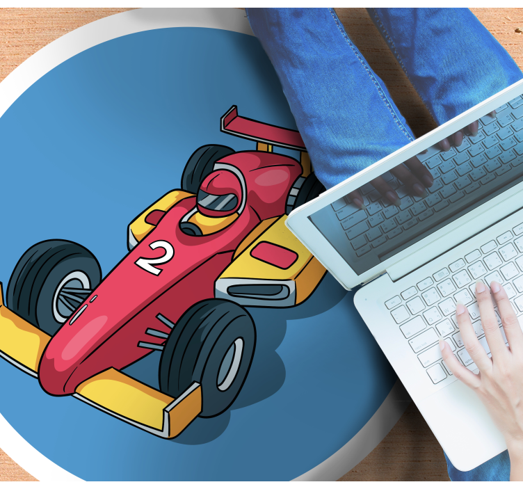 Paaugliams vinilo kilimėlis automobilių lenktynių šėlsmas - „Tenstickers“