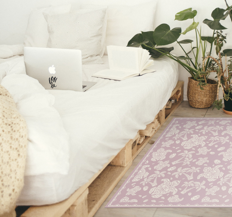 Paisley mandala mandala kilimėlis - „Tenstickers“