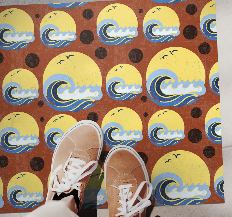 Pajūrio vaizdai vinilinis kilimėlis - „Tenstickers“