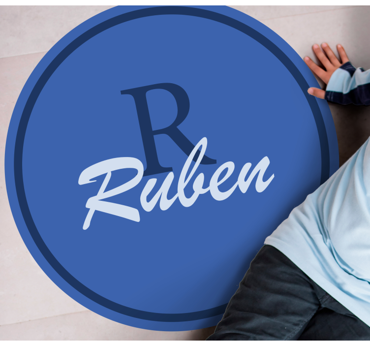 Pasirinktinis vardo ratas vinyl kilimėlis su vardu - „Tenstickers“