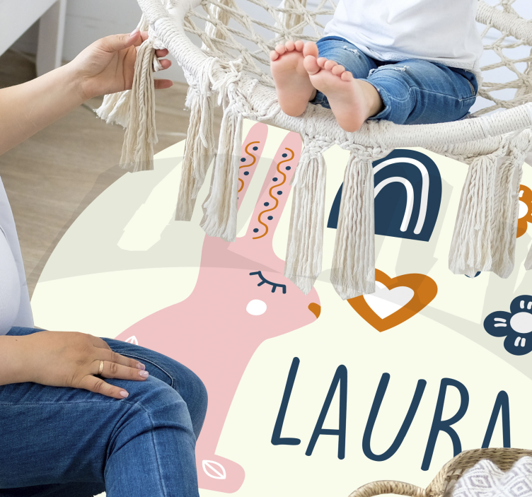 Personalizuotas mielas triušis - „Tenstickers“