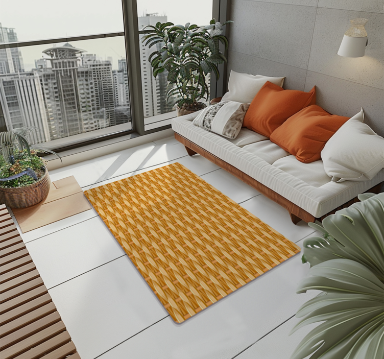 Pintas tekstūros medžio efekto vinilo kilimas - „Tenstickers“