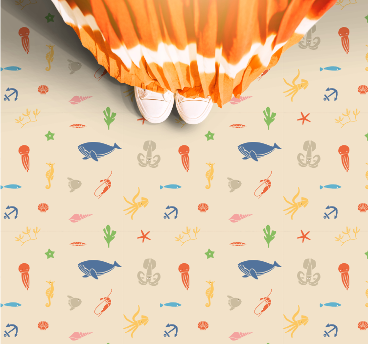 Povandeninis tyrinėjimas vinilinis kilimėlis - „Tenstickers“