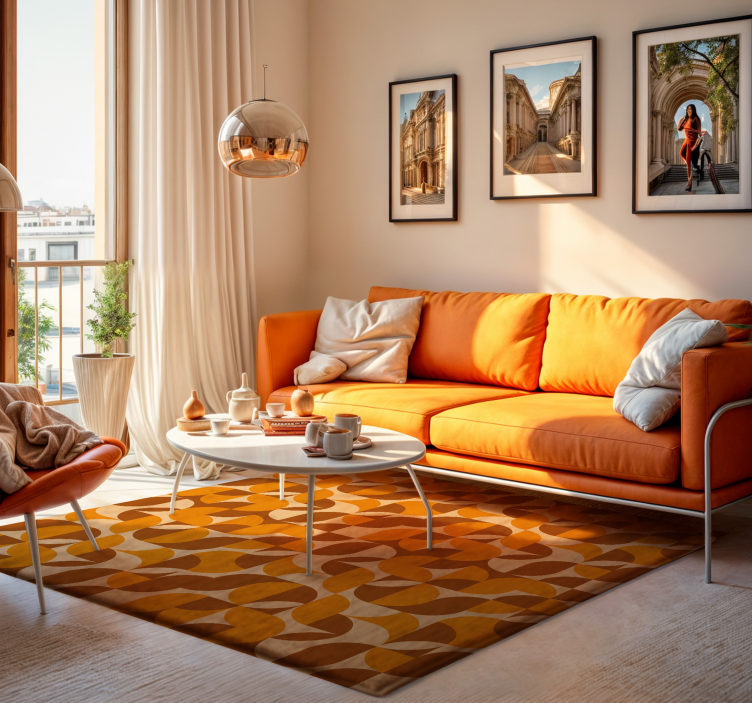 Retro vinilinis kilimas svetainei - „Tenstickers“