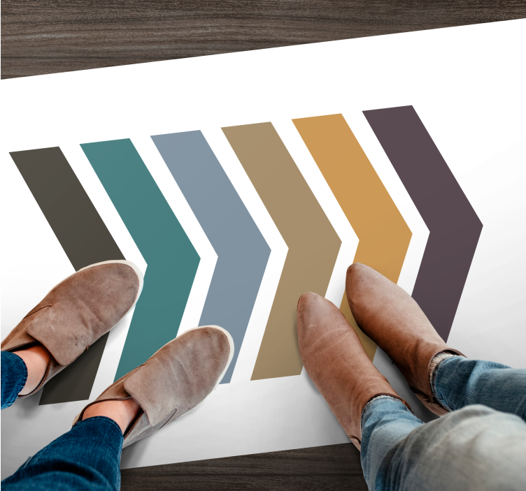 ševrono rašto juostelės minimalistinis kilima - „Tenstickers“