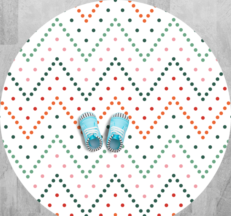 ševrono taškinis raštas žvaigždžių vinilinis kilimėlis - „Tenstickers“