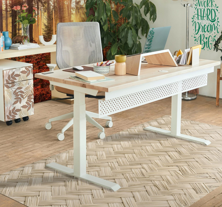 šiaudų ploto senovinis kilimas - „Tenstickers“