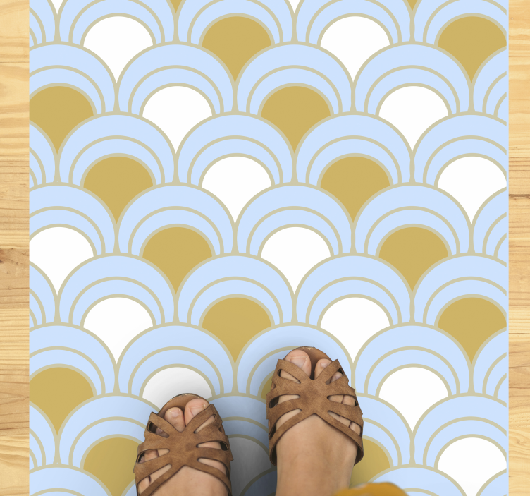 šiaurietiški šiuolaikiniai geometrinių raštų geometriniai kilimai - „Tenstickers“