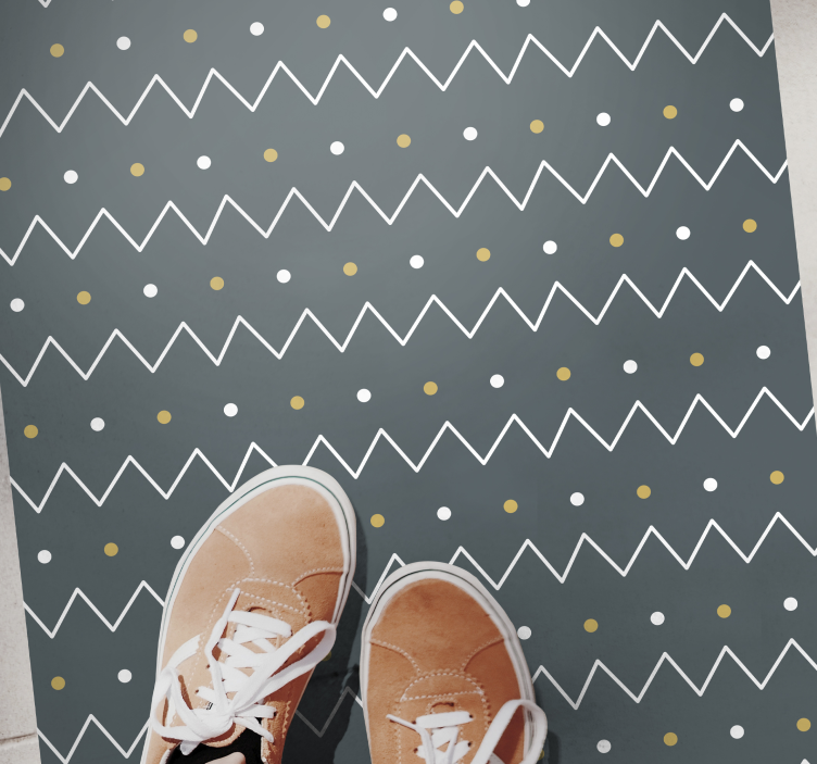 šiaurietiško geometrinio modelio geometriniai kilimai - „Tenstickers“