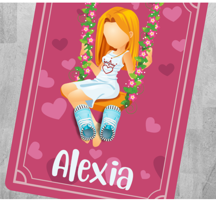 Siūbuojantis princesės asmeninis kilimėlis - „Tenstickers“