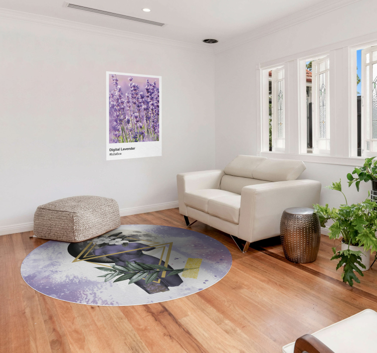 Skaitmeninis koliažas modernus kilimėlis - „Tenstickers“