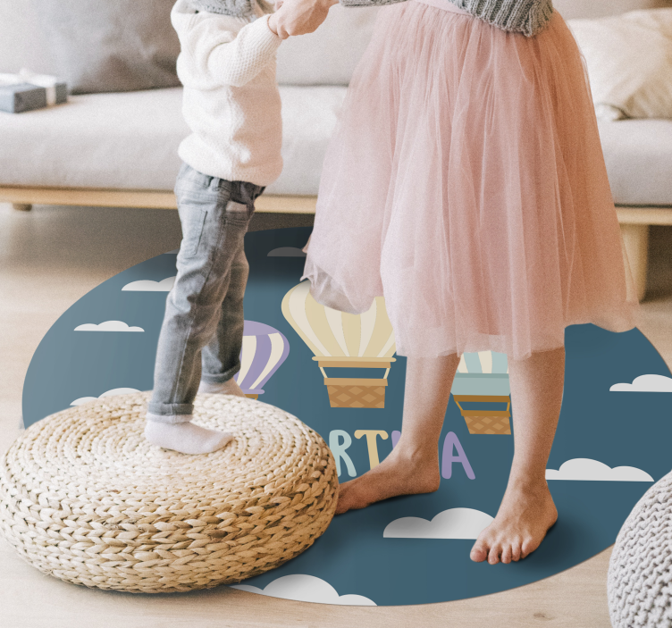 Oro balionai su pavadinimu vinilinis kilimėlis - „Tenstickers“