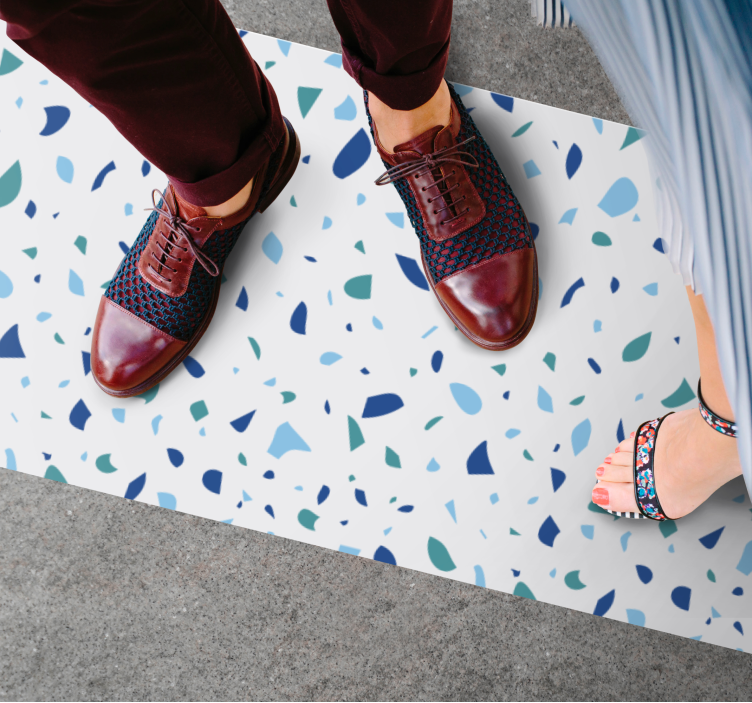 Spalvingas raštas Marmurinis vinilo kilimas - „Tenstickers“