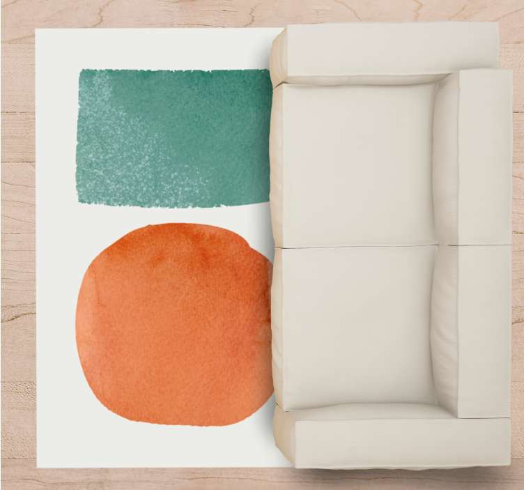 Abstraktūs segmentai vinilinis kilimas svetainei - „Tenstickers“