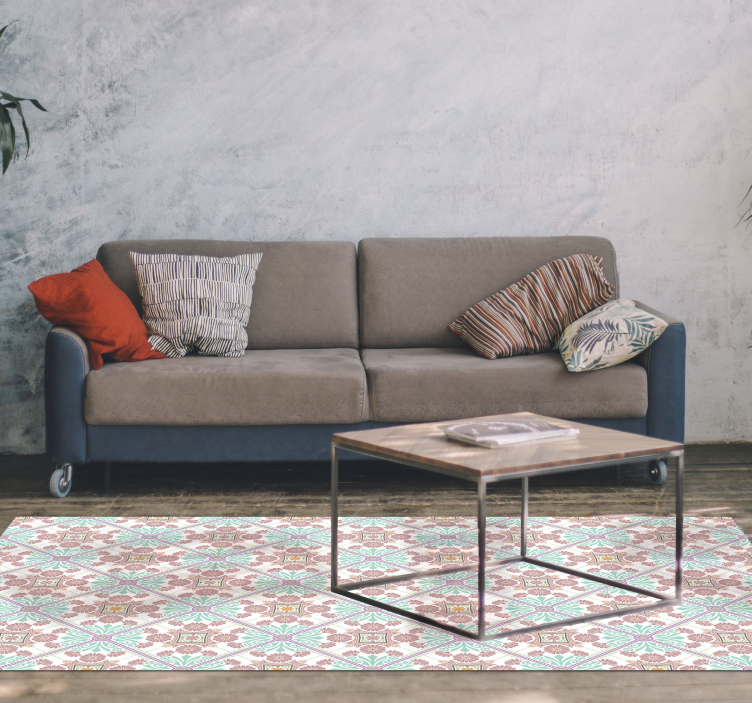 Spalvingos dekoratyvinės plytelės mozaikinė vinilo kilimėlė - „Tenstickers“