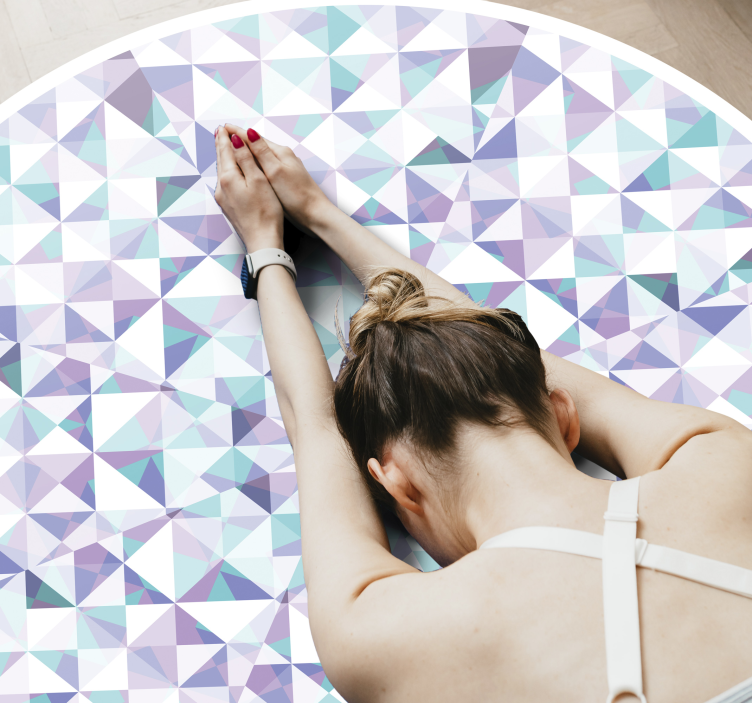 Stiklo mozaikos plytelių grindų kilimas - „Tenstickers“