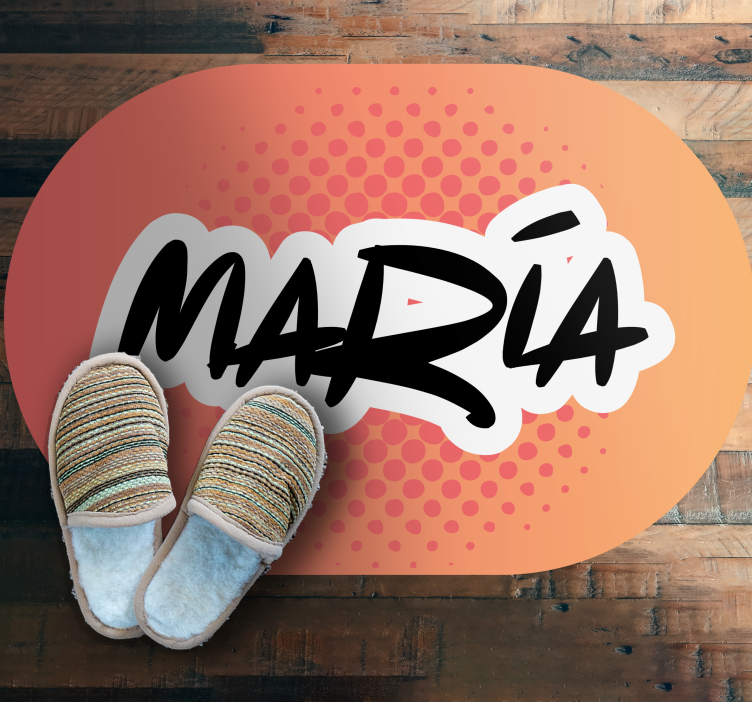 Vardo dizainas vinyl kilimėlis su vardu - „Tenstickers“